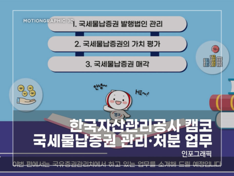 한국자산관리공사-캠코-국세물납증권-관리,처분-업무